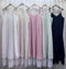 Sleeveless Spaghetti Straps Lacey Border Casual Summer Dress